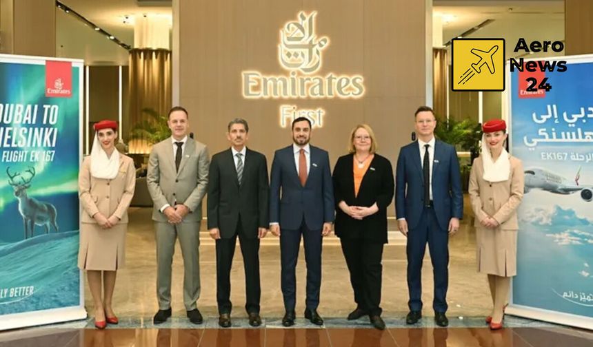 Emirates’ten Helsinki’ye yeni hat: A350 ile her gün uçacak