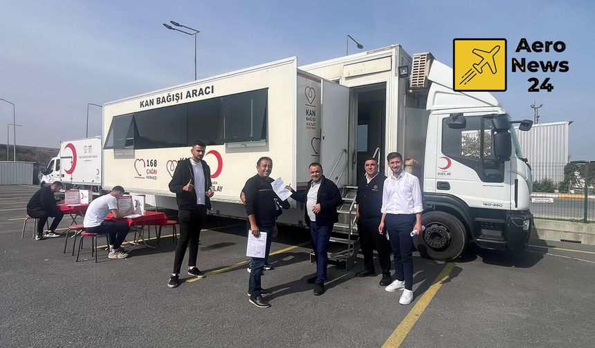 Havaist Çalışanlarından Kızılay’a Anlamlı Destek: Kan Bağışıyla Hayata Umut, Doğaya Nefes