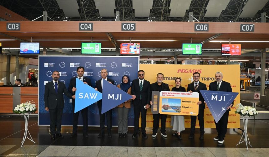 Sabiha Gökçen’in Kuzey Afrika ağı Trablus ile genişliyor
