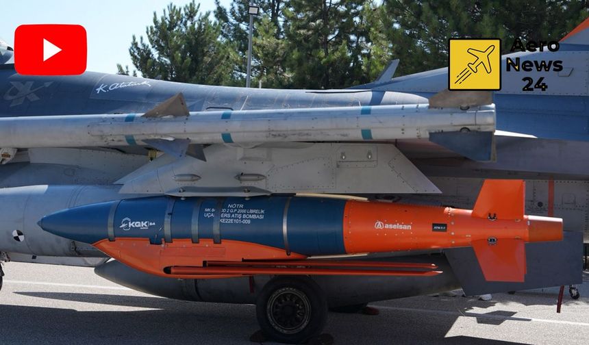 ASELSAN'ın KGK-84'ü F-16'dan ateşlendi: 100 kilometreden nokta atışı kabiliyeti!