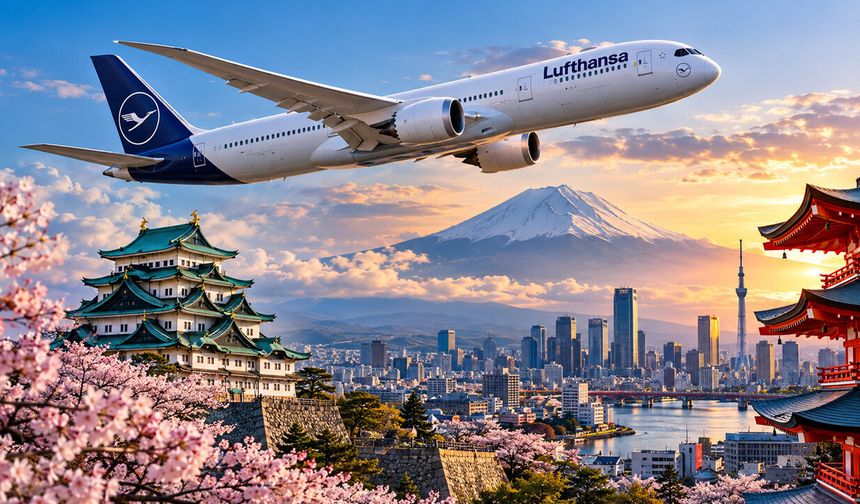Lufthansa'dan Japonya atağı: Nagoya seferleri geri dönüyor, Tokyo'ya günlük uçuş başlıyor
