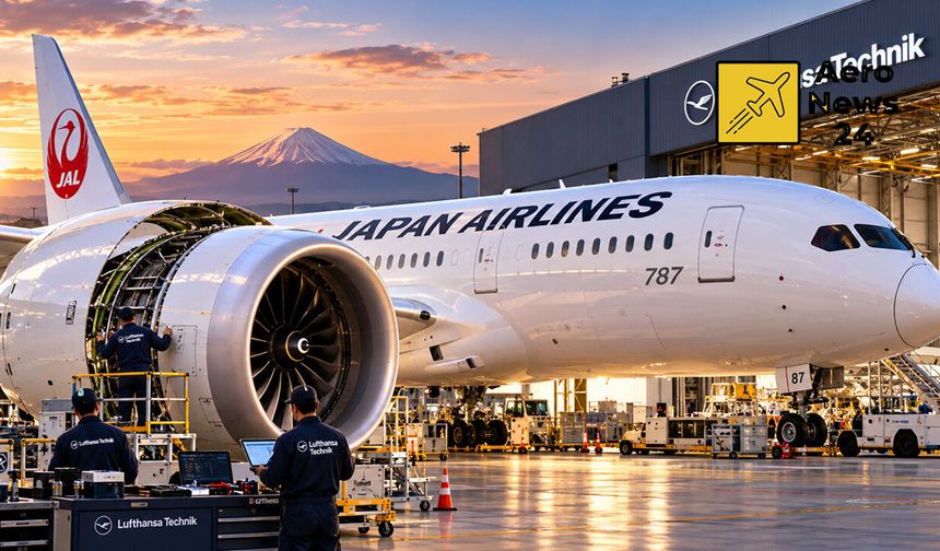 Lufthansa Technik ile Japan Airlines’tan 787 filosu için 2036’ya uzanan anlaşma