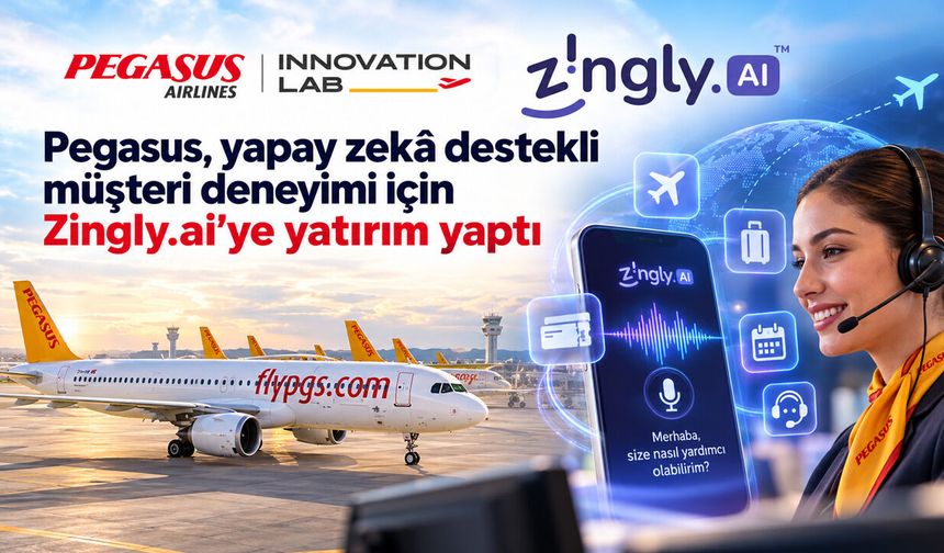 Pegasus’tan yapay zekâ hamlesi: Müşteri hizmetlerinde yeni dönem başlıyor