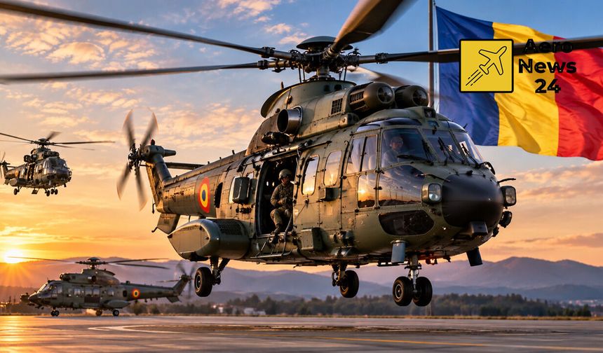Romanya’dan Airbus’a 12 adet H225M helikopter siparişi