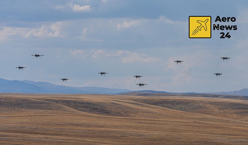 20 KARGU tek komutla havalandı: STM'nin İHA sürüsü hedefleri imha etti