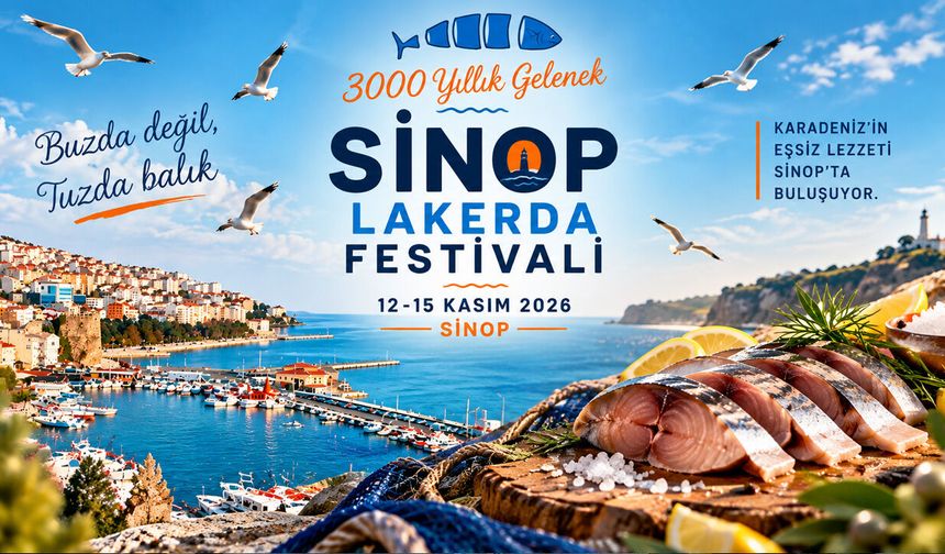 Sinop Lakerda Festivali için geri sayım başladı